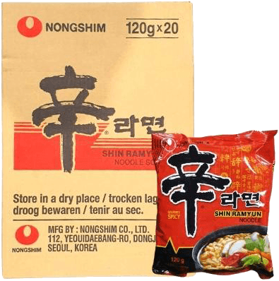 N.SHIM SHIN RAMYUN Multi pack 40 Pec Box  image 0