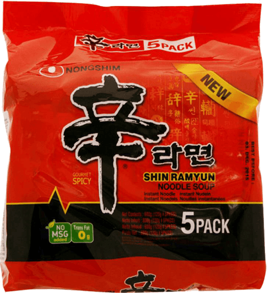 N.SHIM SHIN RAMYUN x5 image 0