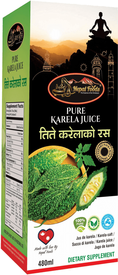 PURE KARELA JUICE 480ml image 0