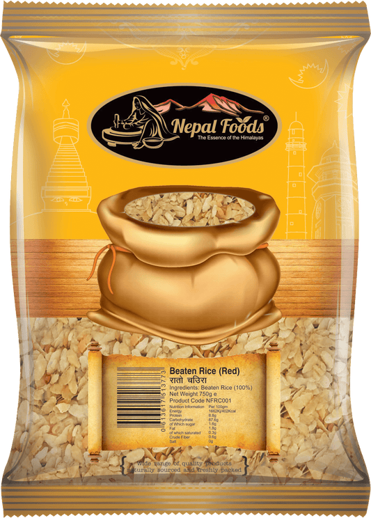 RED BEATEN RICE 700g image 0