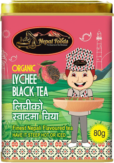 LYCHEE BLACK TEA 80g image 0