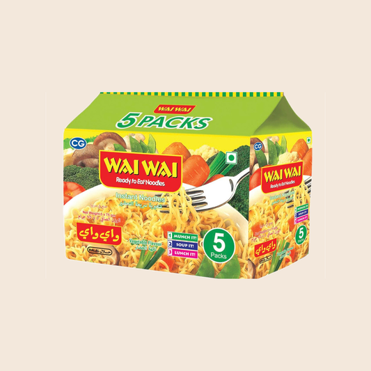 WAI WAI VEG X5