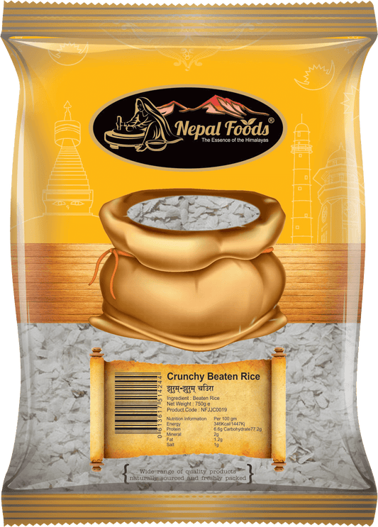 CRUNCHY BEATEN RICE (PAWA) 700g image 0